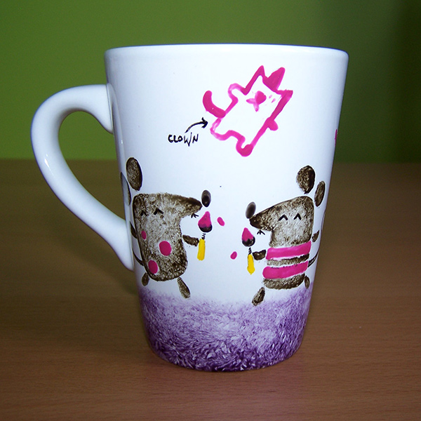 mug souris peintres coquines