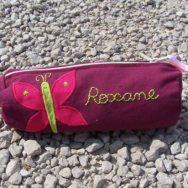 trousse d'écolier papillon