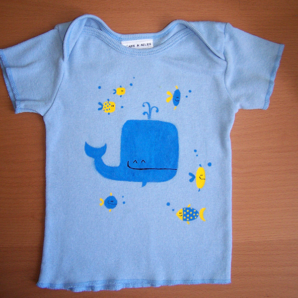 T-shirt baleine