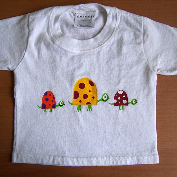 t-shirt enfant 3 tortues