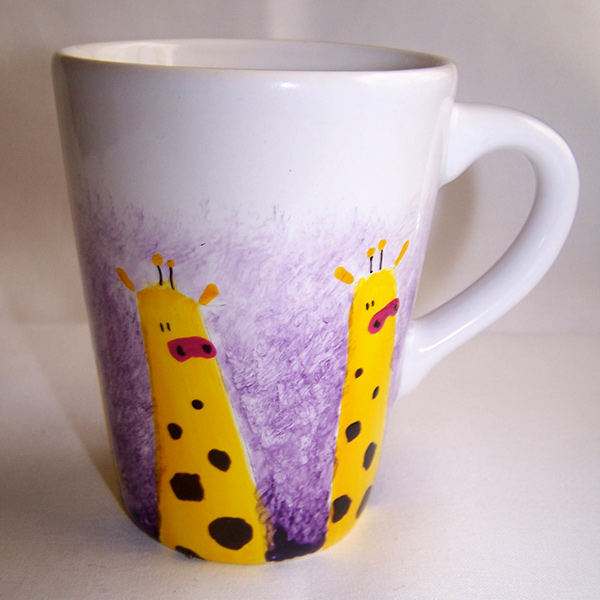 mug girafes